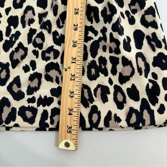 Kate Spade Leopard Print Mini Dress Ponte Knit Size 4 - Picture 11 of 12